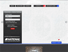 Tablet Screenshot of nationalaircargo.com